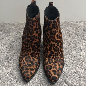 Marc Fisher Leopard Bootie